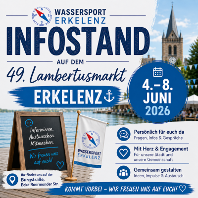 Besucht Wassersport Erkelenz auf dem 49. Lambertusmarkt in Erkelenz! - Besucht Wassersport Erkelenz auf dem 49. Lambertusmarkt in Erkelenz!