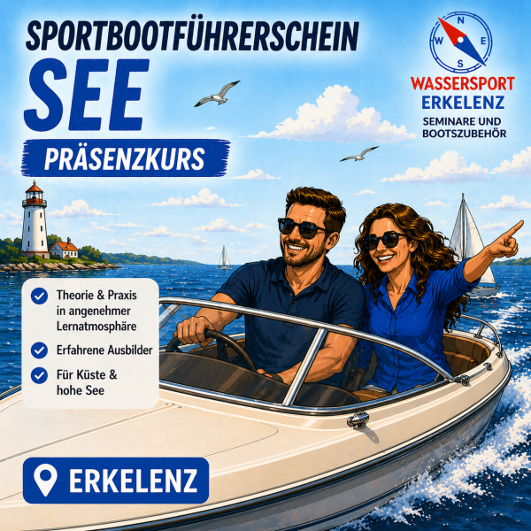 Sportbootführerschein See in Erkelenz - Wochenend-Intensivkurs