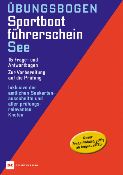 Übungsbogen Sportbootführerschein See - ab 1.8.2023