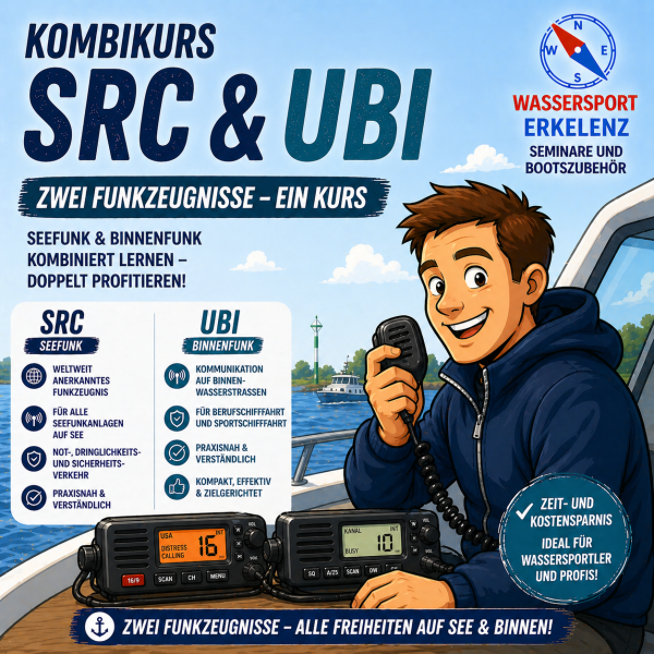 SRC (Seefunk) & UBI (Binnenfunk) - Theoriekurse (Präsenzkurs)